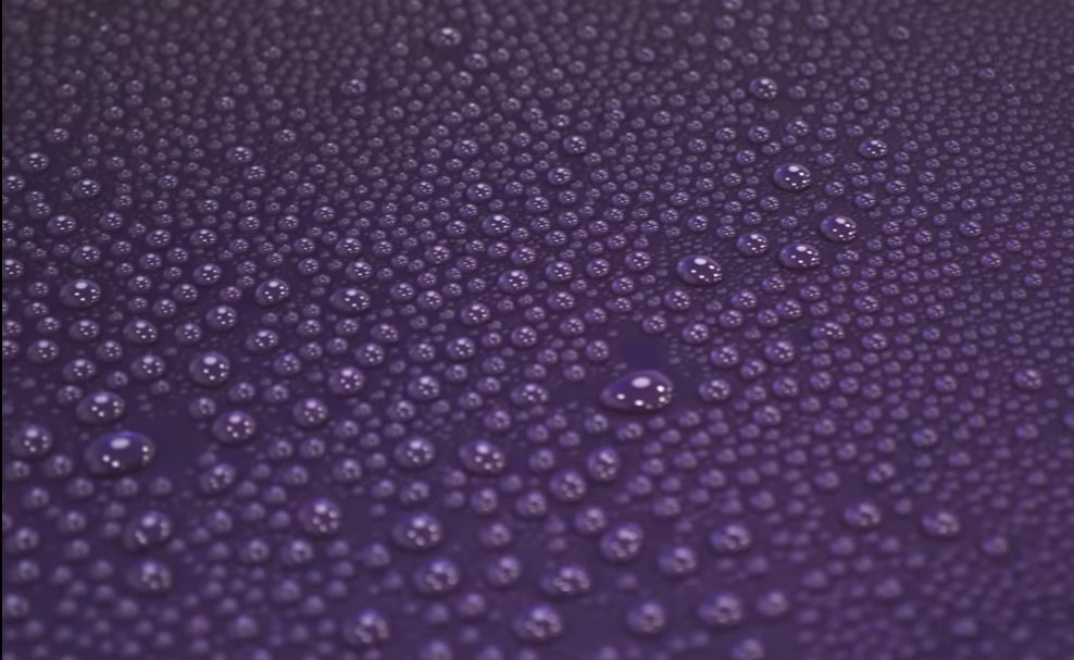 ceramic coating water repellent feature